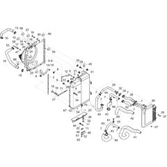 Combi-Cooler for Wacker ET90