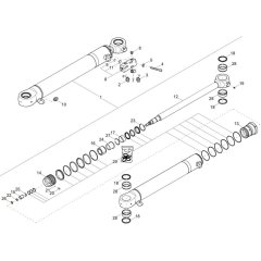Boom Offset Cylinder for ET90