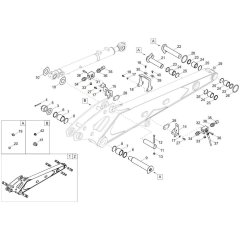 Dipperstick Assembly for EW100-2