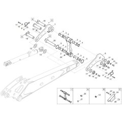 Support Assembly for Wacker EW100-2