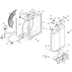 Combi-Cooler for Wacker EW65