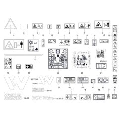 Decals for Wacker EZ26-2