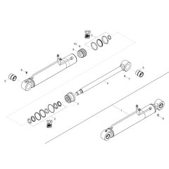 Boom Offset Cylinder Assembly
