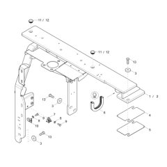 Frame Assembly for Wacker EZ50