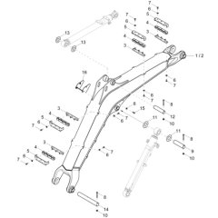 Lift Arm Assembly for EZ50