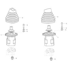 Joystick Assembly for Wacker EZ80