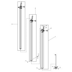 Telescopic Mast for Wacker