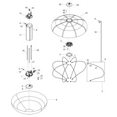 Lamp Mount Assembly for Wacker