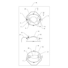 Light Assembly for Wacker LTC4C