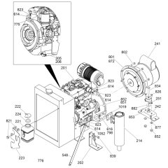 Support Assembly for LTN6C