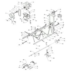 Wacker SP50 Truss Screed Assembly