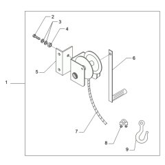 Winch Assembly for SP75
