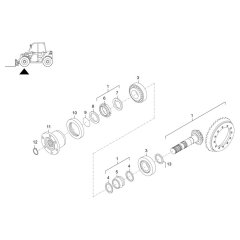 Drive Assembly for Wacker TH408