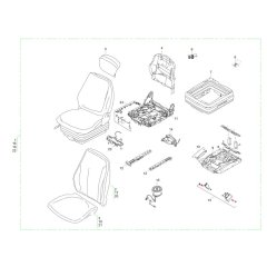 Seat Assembly for Wacker TH412
