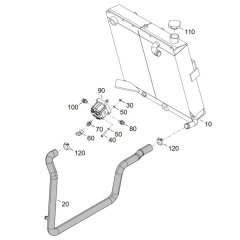 Combi-Cooler for Wacker TH412