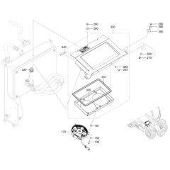 Oil Cooler for Wacker TH412e