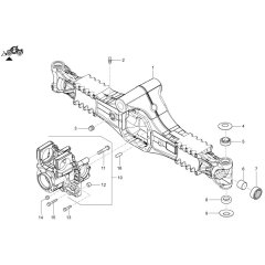 Axle Tube Assembly for TH627