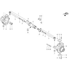 Steering Cylinder for Wacker TH730
