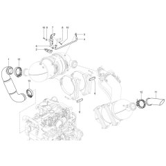 Exhaust System for Wacker TH735