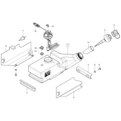 DEF Assembly for Wacker TH735