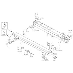 Telescopic Boom for Wacker TH735