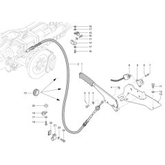 Parking Brake Assembly for TH740