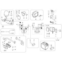 Lighting Assembly for Wacker TH740