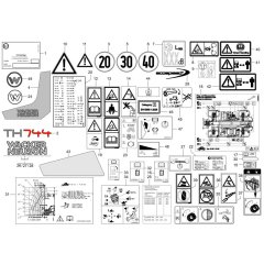 Wacker TH744 Tools