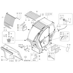 Cabin Assembly for Wacker TH744
