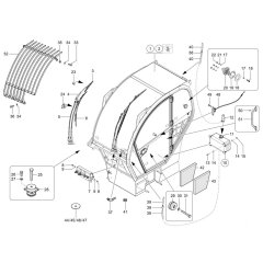 Cabin Assembly for Wacker TH755