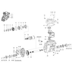 Gearbox Assembly for Wacker TH755