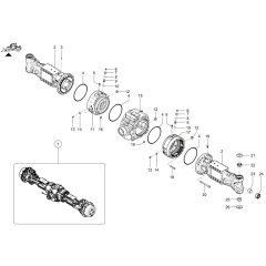 Axle Tube Assembly for TH755