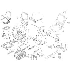 Seat Assembly for TH755