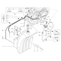 Fuel System for Wacker TH755