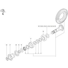 Angle Drive Assembly for TH755