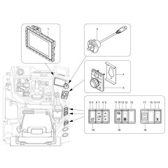 Instrument Panel for Wacker TH755