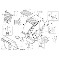 Cabin Assembly for Wacker TH755