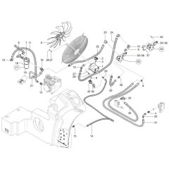 Fan Drive Assembly for TH755