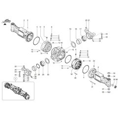 Axle Tube Assembly for TH955