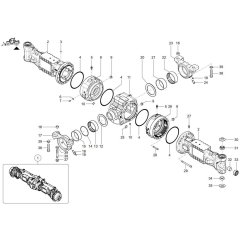 Axle Tube Rear Assembly