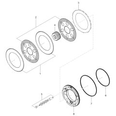 Brake Assembly for Wacker TH955