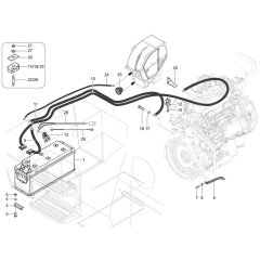 Battery Assembly for Wacker TH955
