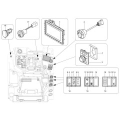 Instrument Panel for Wacker TH955