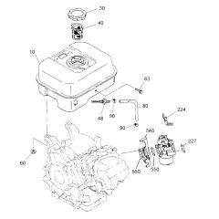 Fuel Tank Assembly for WM 130