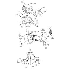 Intake, Exhaust Assembly