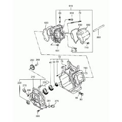 Crankcase Assembly for WM 270