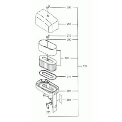 Air Cleaner for Wacker WM 270