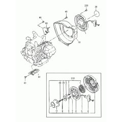 Starter Assembly for Wacker WM 270