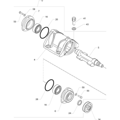 Exciter Assembly for Wacker WP1540