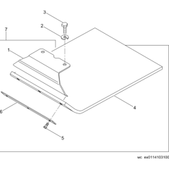 Protective Pad for Wacker WP1540A
